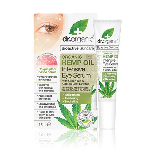 Dr. Organic Intensiv Eye Serum Hemp Oil - 15 ml