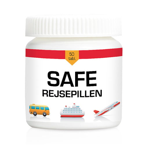 Safe Rejsepillen - 50 tabs.