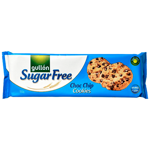 Gullon Sukkerfri Choco Chip Cookies (150 g)