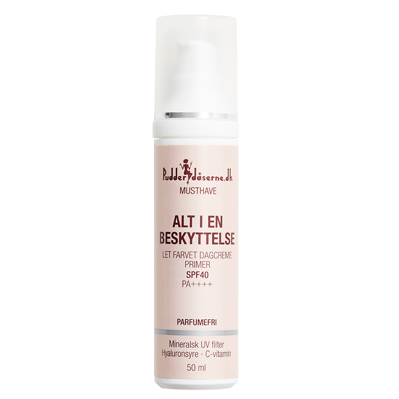 Pudderdåserne Alt I En Beskyttelse SPF 40 - 50 ml
