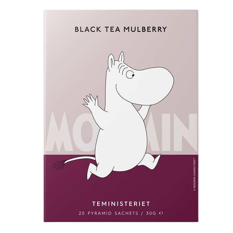 Teministeriet Moomin Black Tea Mulberry - 20 stk