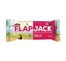 Flapjack Æble og Hindbær - 80 g.
