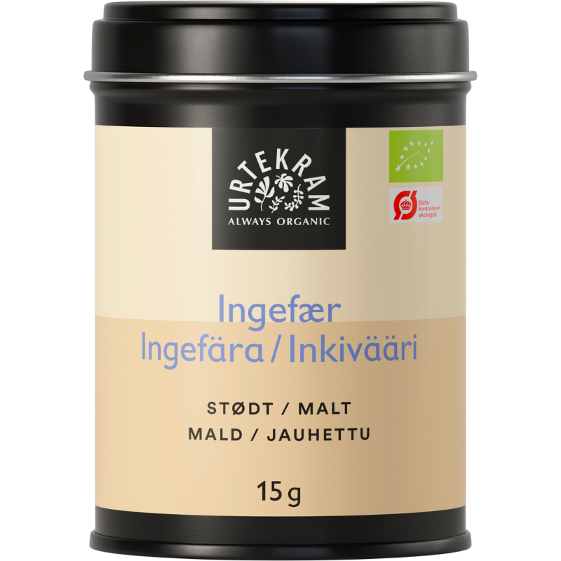 Urtekram Ingefær Ø - 15 g.