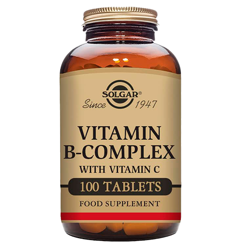 Solgar Vitamin B-Complex+C - 100 tab.