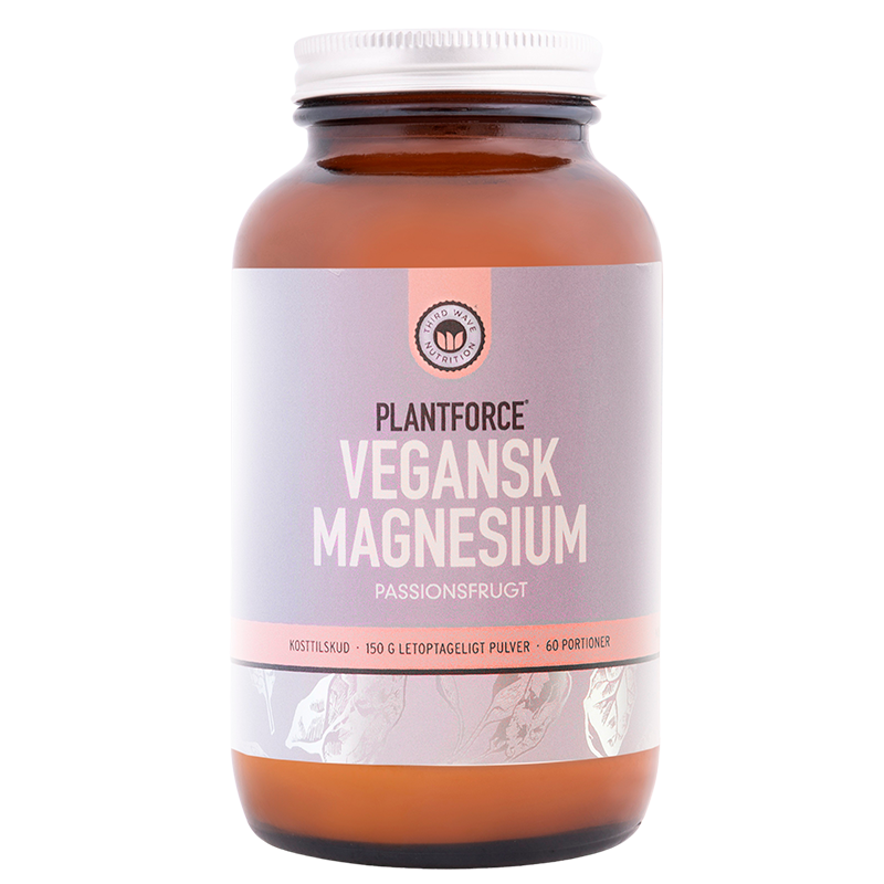 Plantforce Vegansk Magnesium Passionsfrugt (150 g)