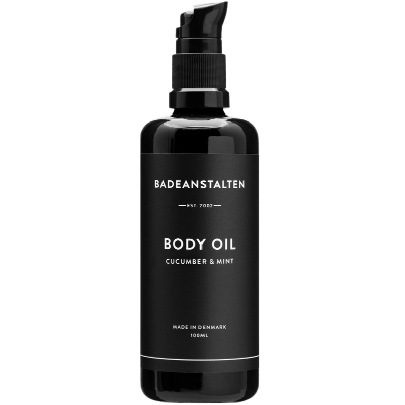 Badeanstalten Kropsolie Agurk og Mynte - 100 ml