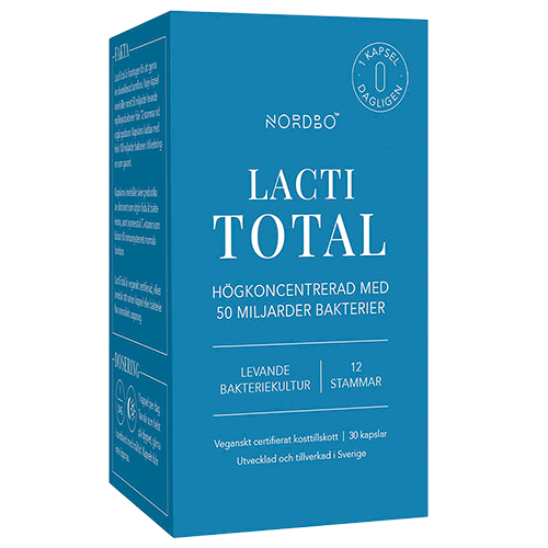 NORDBO Lacti Total - 30 kaps.