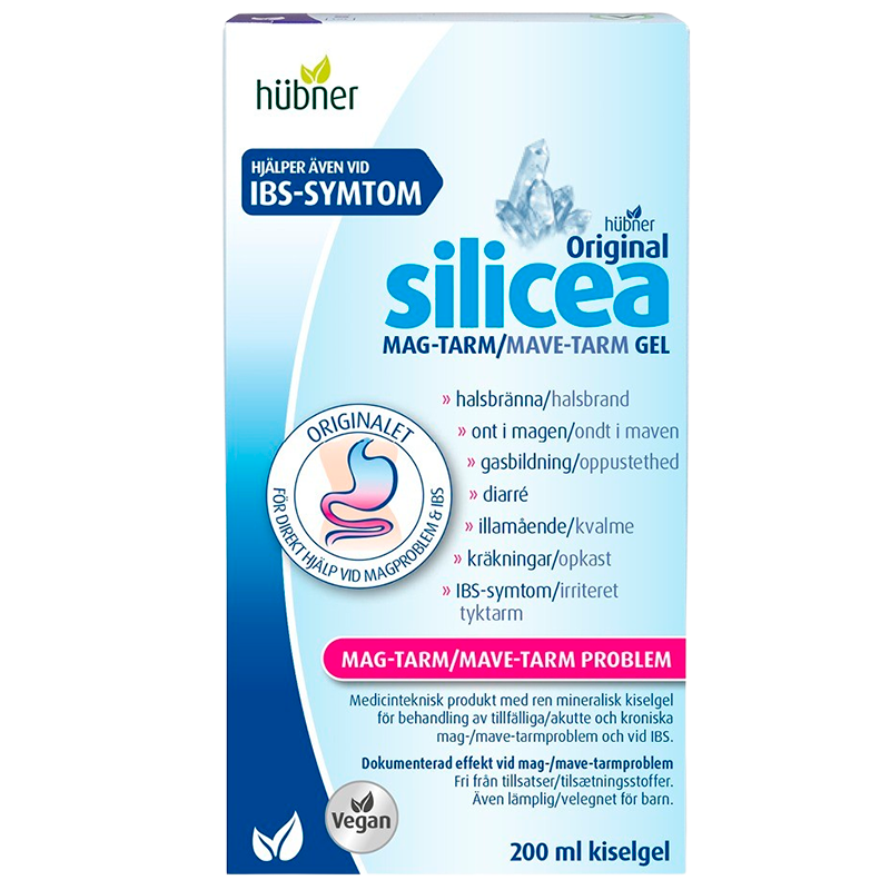Hübner Silicea Mave-Tarm Gel - 200 ml.