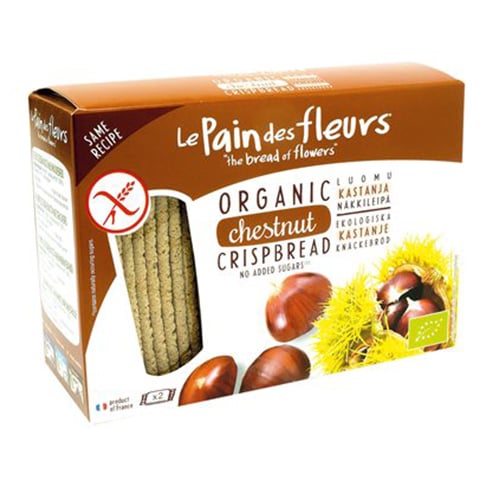 Le Pain Des Fleurs Knækbrød m. Kastanie Ø Glutenfri - 150 g