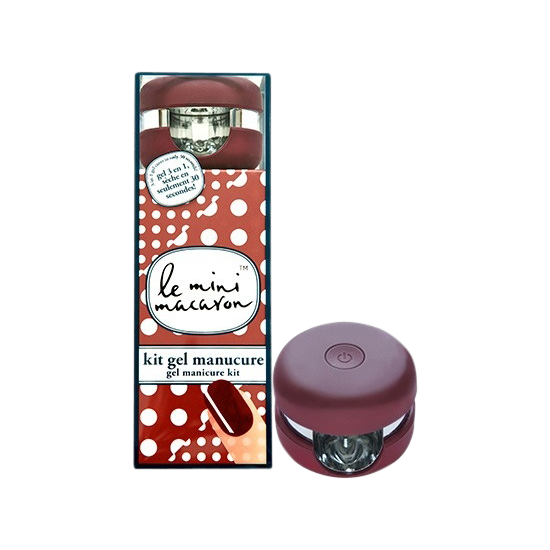 Le Mini Macaron Manicure Kit Cassis