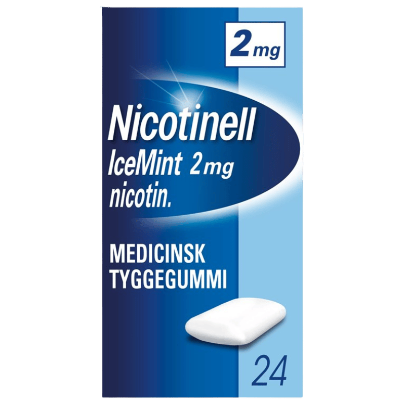 Nicotinell Icemint Tyggegummi 2MG (24 stk)