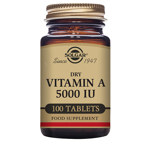 Solgar Vitamin-A 1502ug - 100 tab.