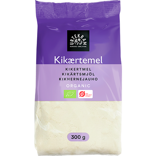 Urtekram Kikærtemel Ø (300 g)