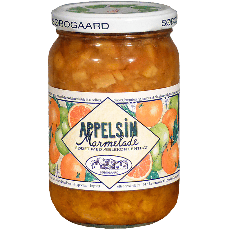 Søbogaard Appelsin Marmelade Æblesødet Ø (390 g)