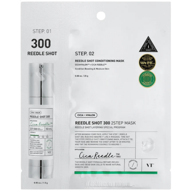 VT Cosmetics Reedle Shot 300 2-Step Mask (1 stk)