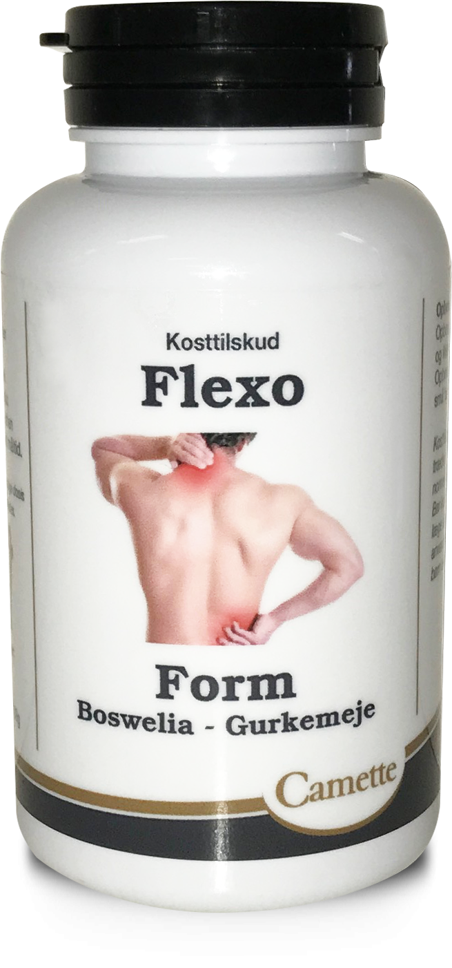 Camette Flexo Form Boswelia-Gurkemeje - 120 tab.