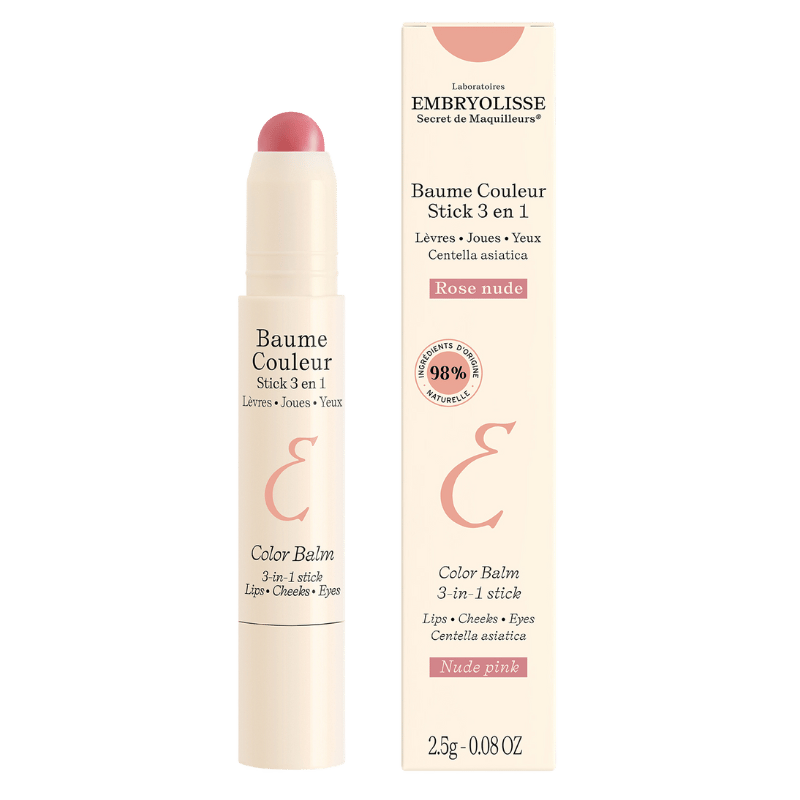 Embryolisse Color Balm 3-In-1 Stick Raspberry Pink 2,5G (2,5 g)