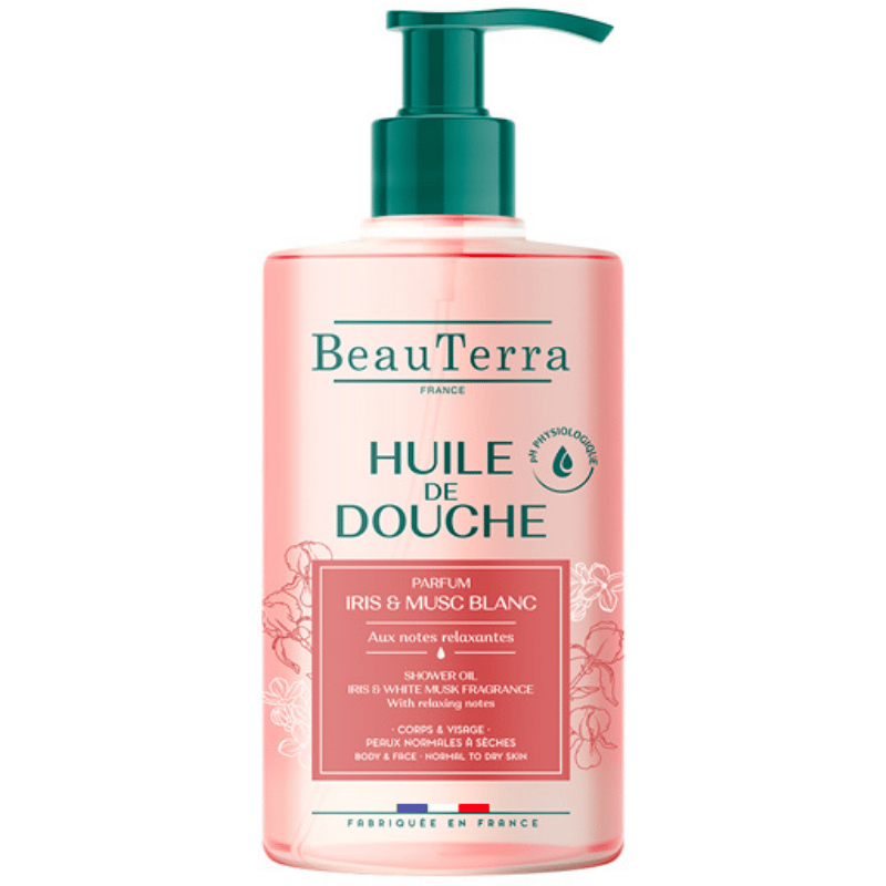 Beau Terra Shower Oil Iris & White Musk (750 ml)