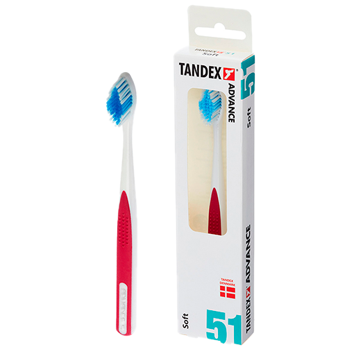 Tandex Advance Tandbørste V-Shape Soft (1 stk)