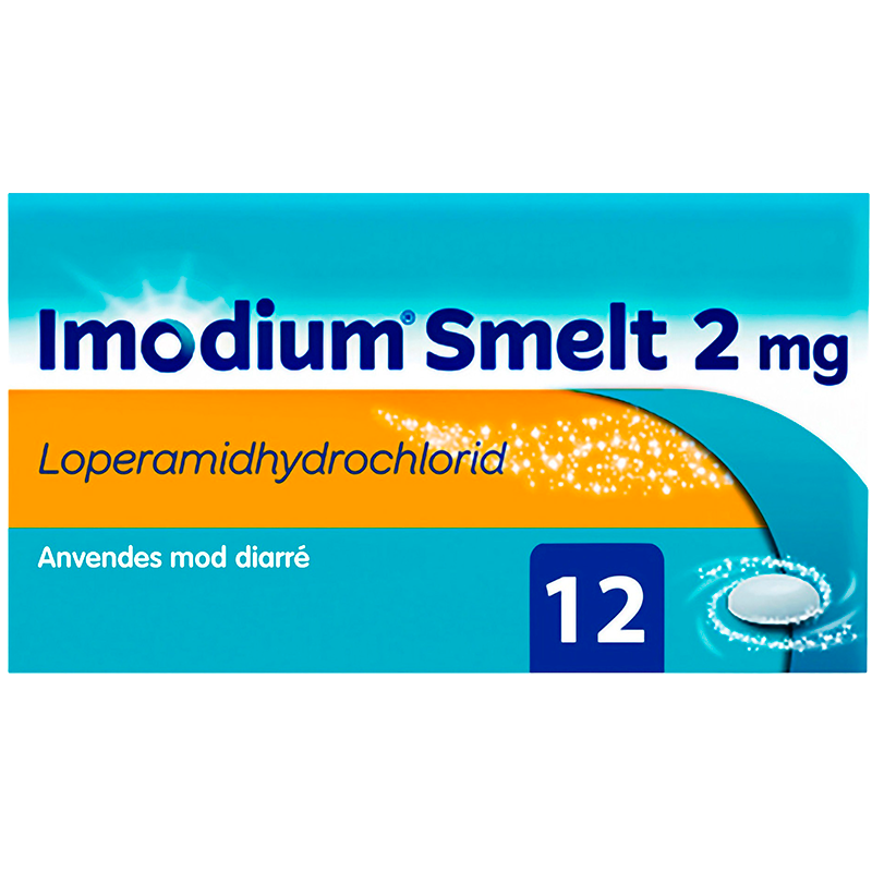 Imodium Smelte Fryse Tablet 2MG (12 stk)