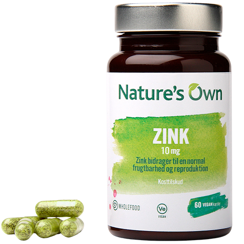 Nature's Own Zink (60 kap)