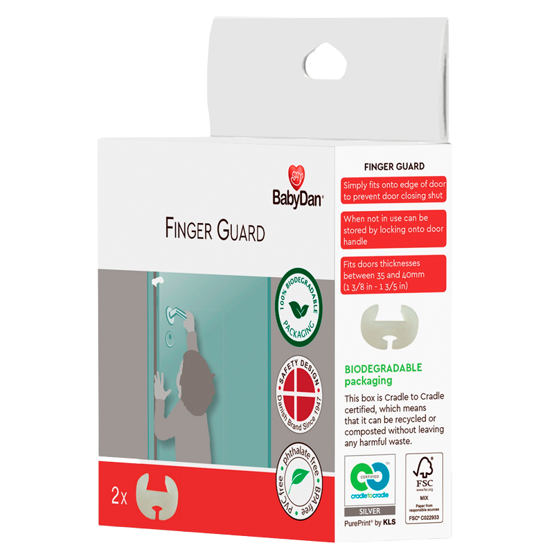 BabyDan Finger Guard Transparent - 2 stk.