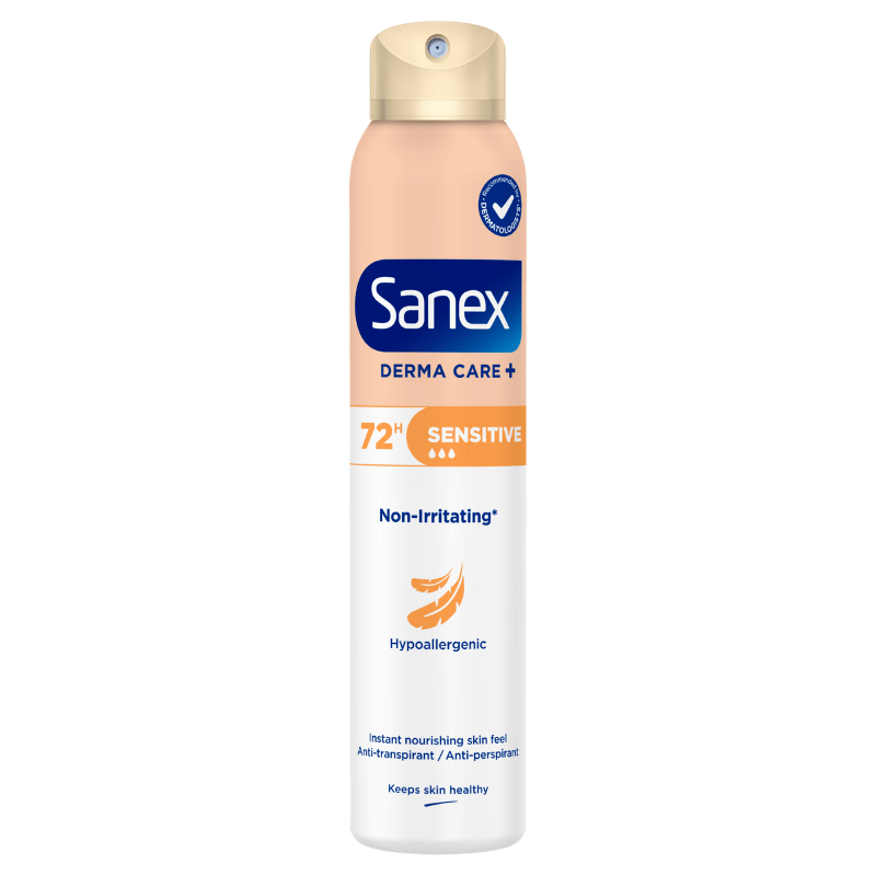 Sanex Derma Care+ Sensitive 72H Deodorant (200 ml)