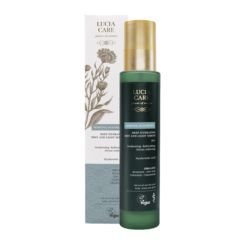 Lucia Care Morning Dew Drops All Day - Deep Hydrating Mist and Light Serum (100 ml)