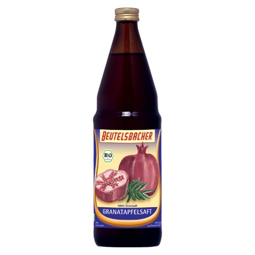 Beutelsbacher Økologisk Granatæblejuice - 750 ml