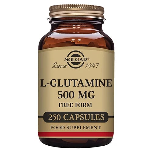 Solgar L-Glutamine 500mg - 250 kap.