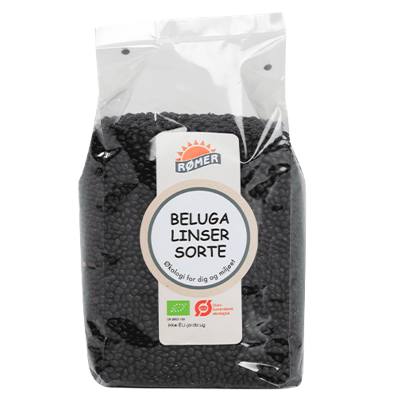 Rømer Beluga Linser Sorte Ø (500 g)