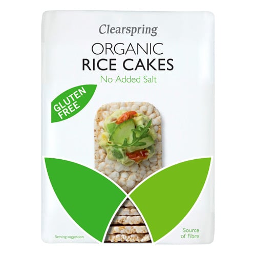 Clearspring Risgaletter uden Salt Ø - 130 gr.