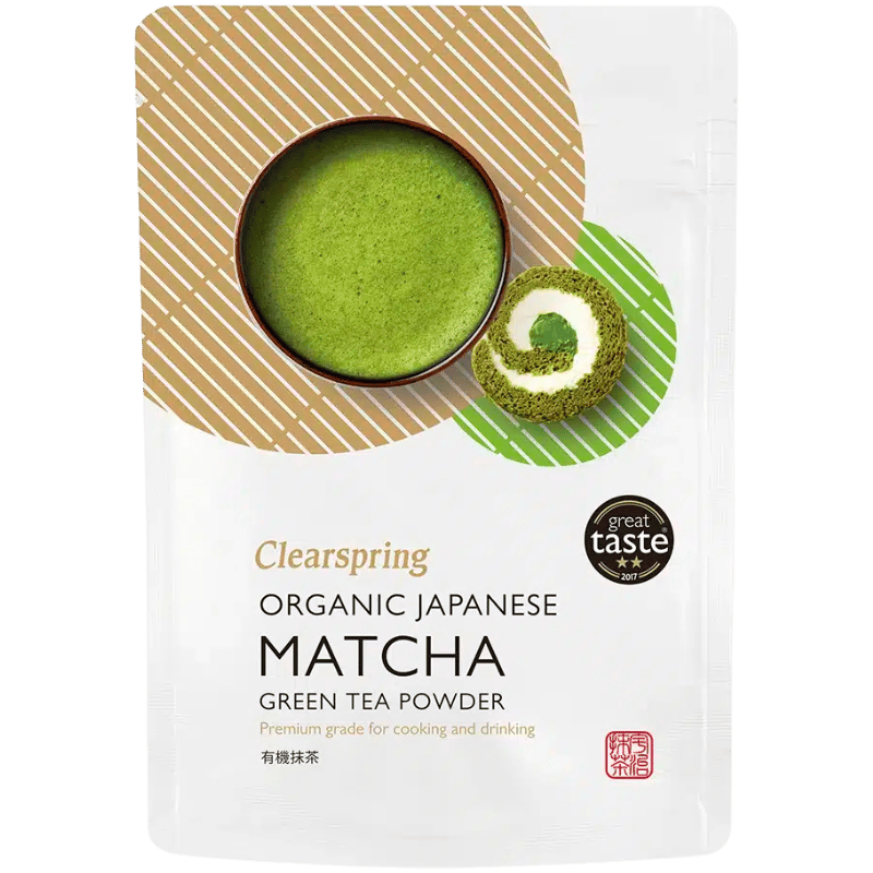 Clearspring Matcha Grøn Te Pulver Ø (100 g)