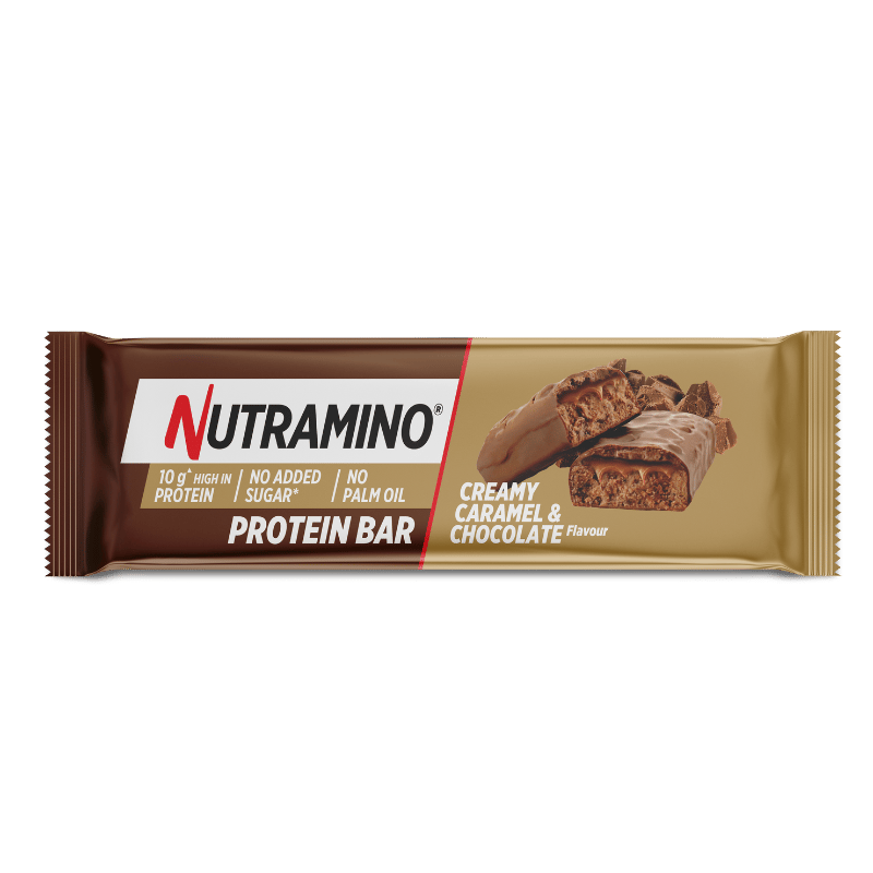 Nutramino Creamy Caramel & Chocolate Flavour Protein Bar (55 g)