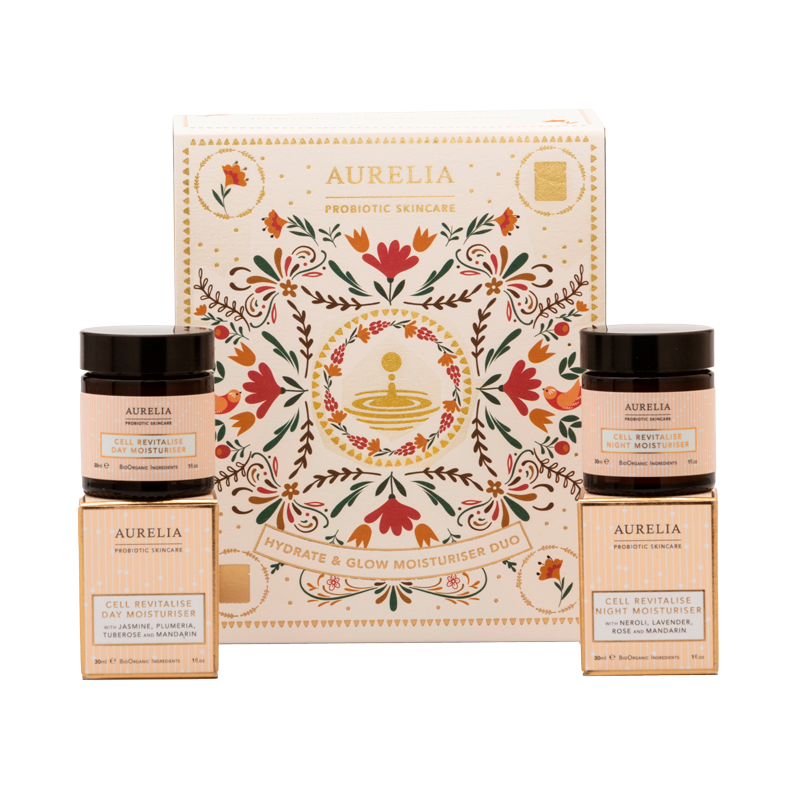 Aurelia Hydrate And Glow Moisturiser Duo Juleæske