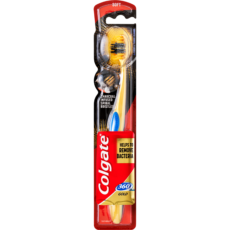 Colgate 360 Gold Soft Tandbørste (1 stk)