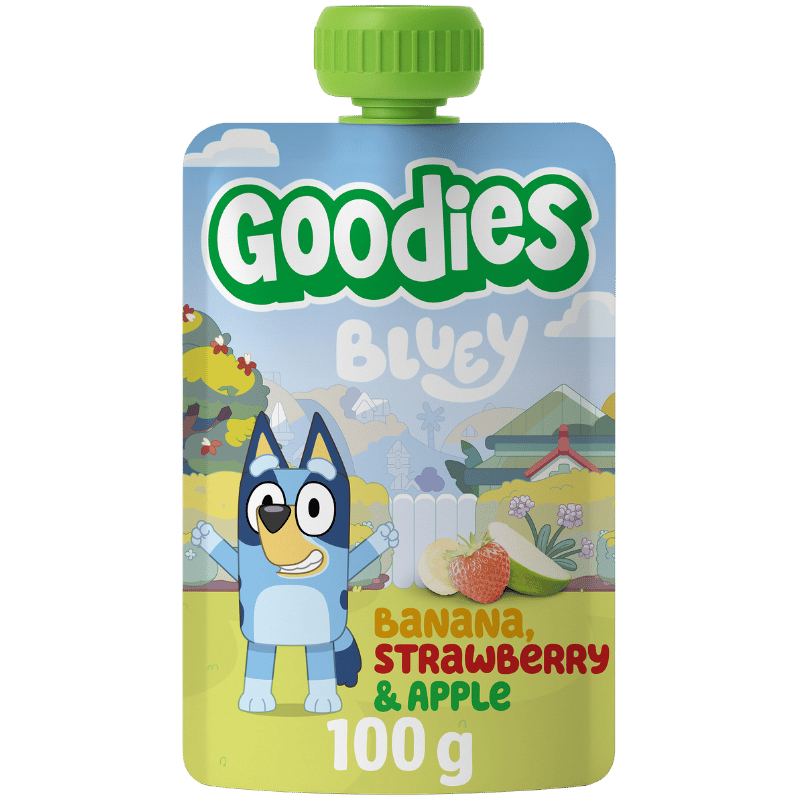 Goodies Bluey Banana, Strawberry & Apple Smoothie (100 g)