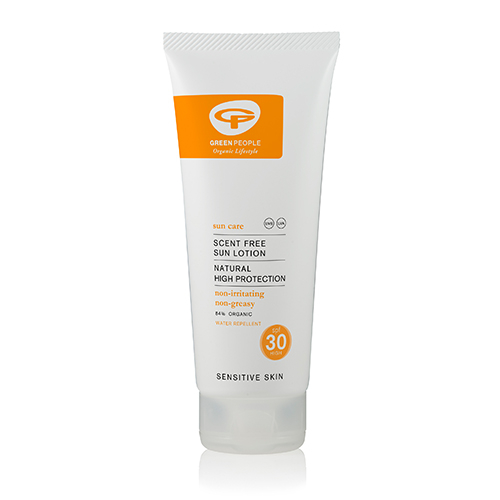 GreenPeople Sun Lotion SPF 30 Uden Duft - 200 ml