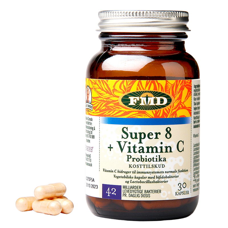 Udo's Choice® Super 8 + Vitamin C (30 kapsler)