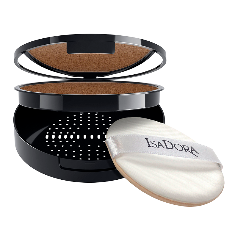 IsaDora Nature Enhanced Flawless Compact Foundation 90 Mocha - 10 g