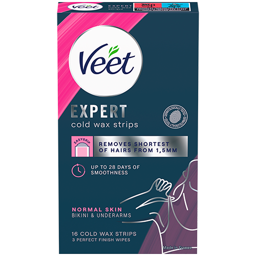 Veet Wax Strips Bikini Normal Skin (16 stk)
