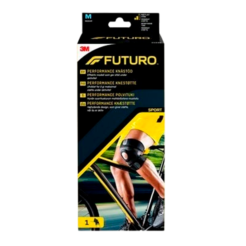 Futuro Sport Knæstøtte M. Fugtkontrol Str. Medium (1 stk)