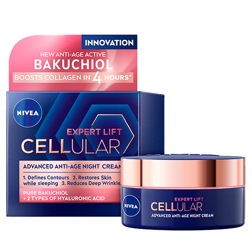 Nivea Cellular Hyaluron Filler + Elasticity Reshape Night Cream (50 ml)