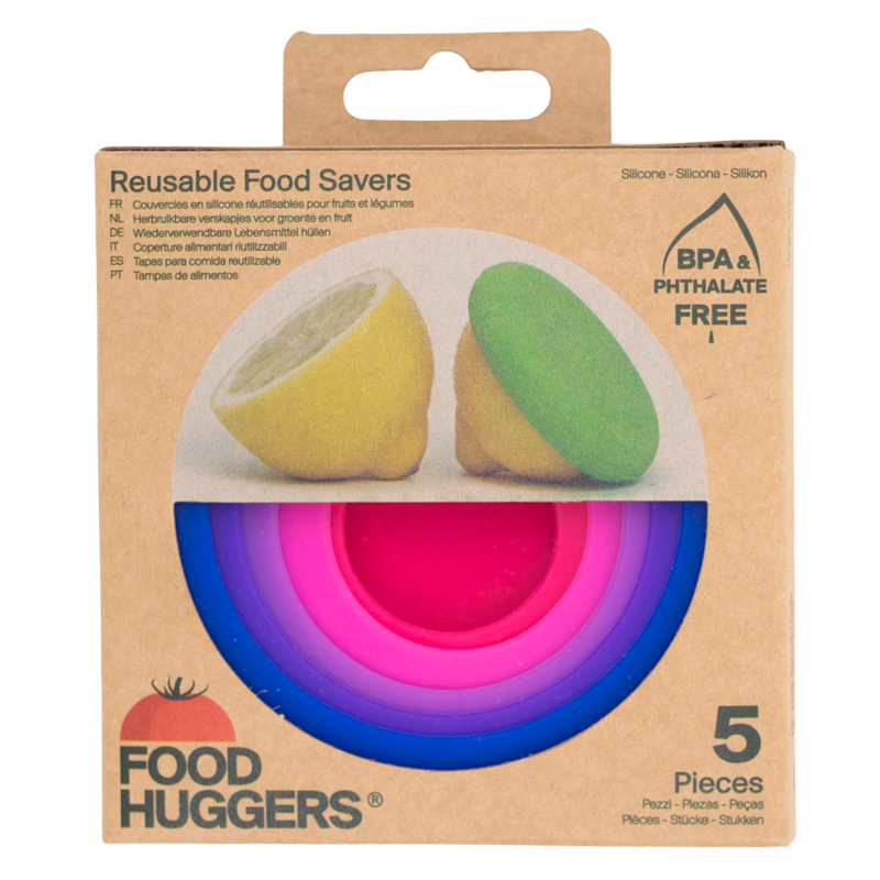 Food Huggers Bright Berry Sæt (5 stk)
