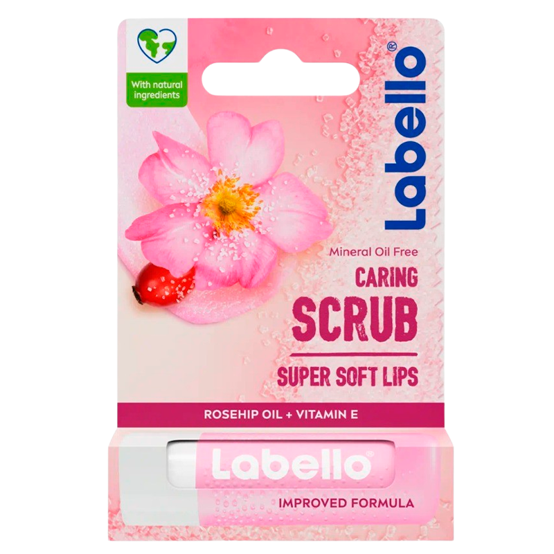 Labello Scrub Rosehip (4,8 g)
