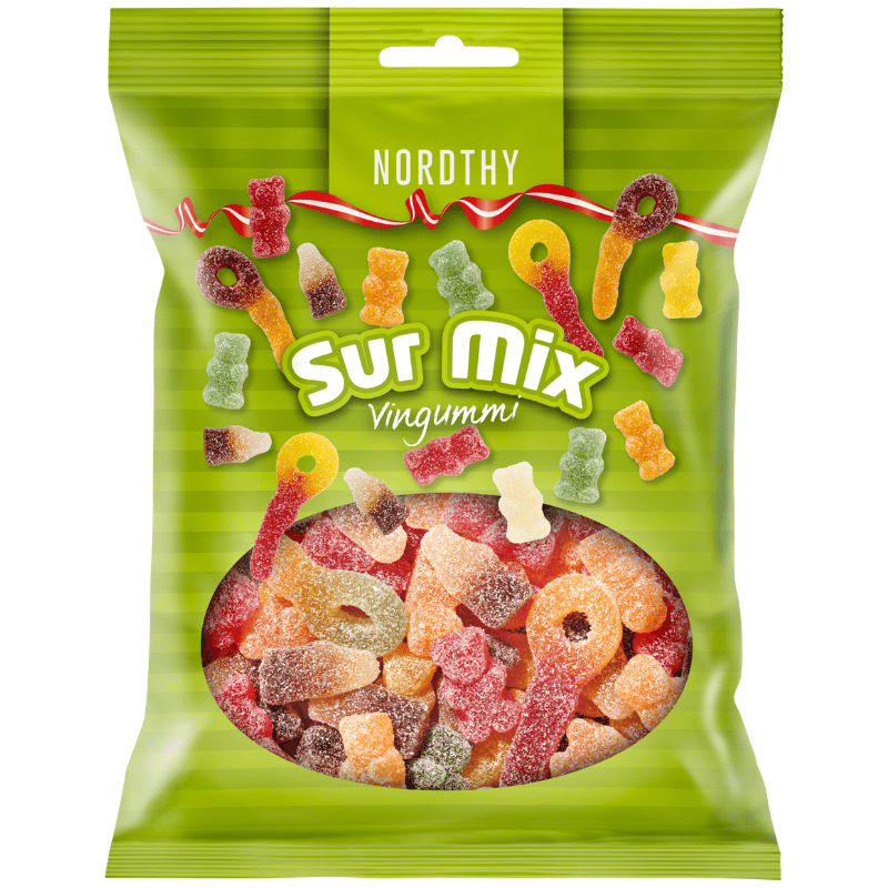 Nordthy Sur Mix Vingummi (170 g)