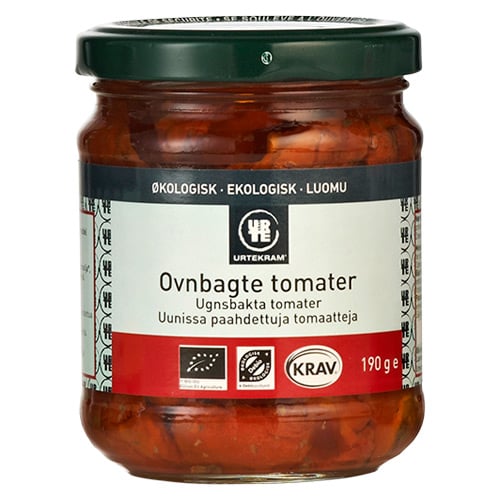 Urtekram Tomater ovnbagte i olie Ø - 190 g