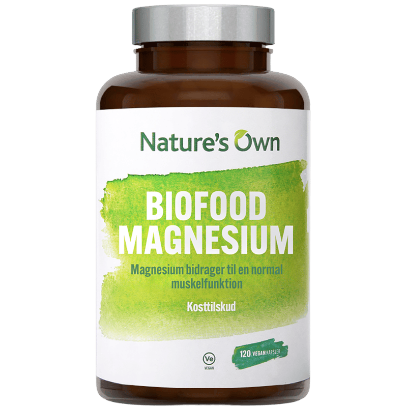 Natures Own Biofood Magnesium (120 tabl)