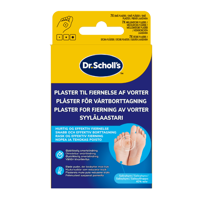 Scholl Wart & Verruca Removal Plasters (7 stk)