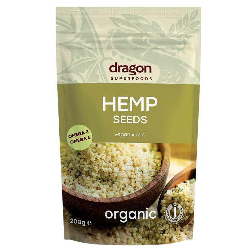 Dragon Superfood Hampe Frø Ø - 200 g